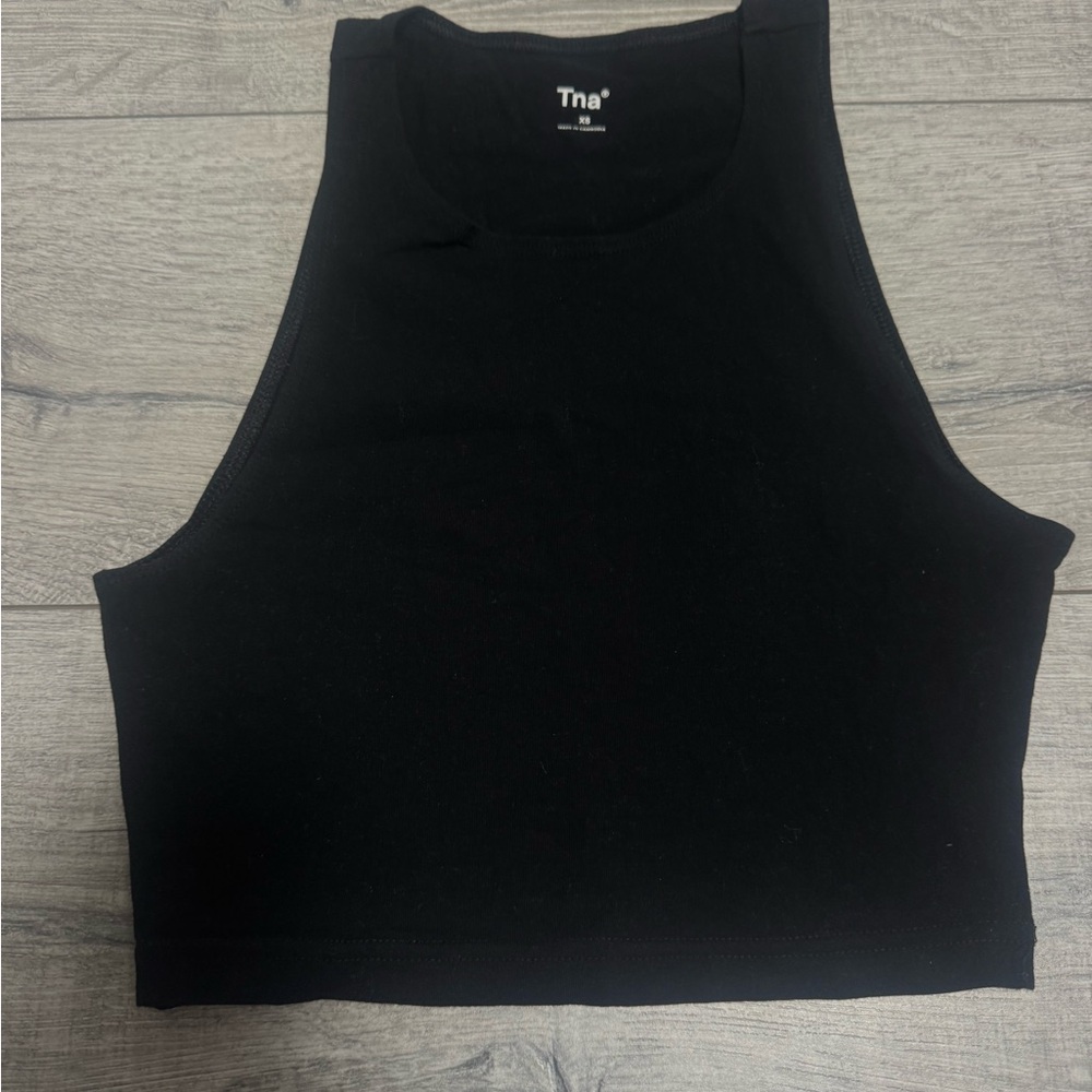 Tna XS Tank Women's Black Crop Top